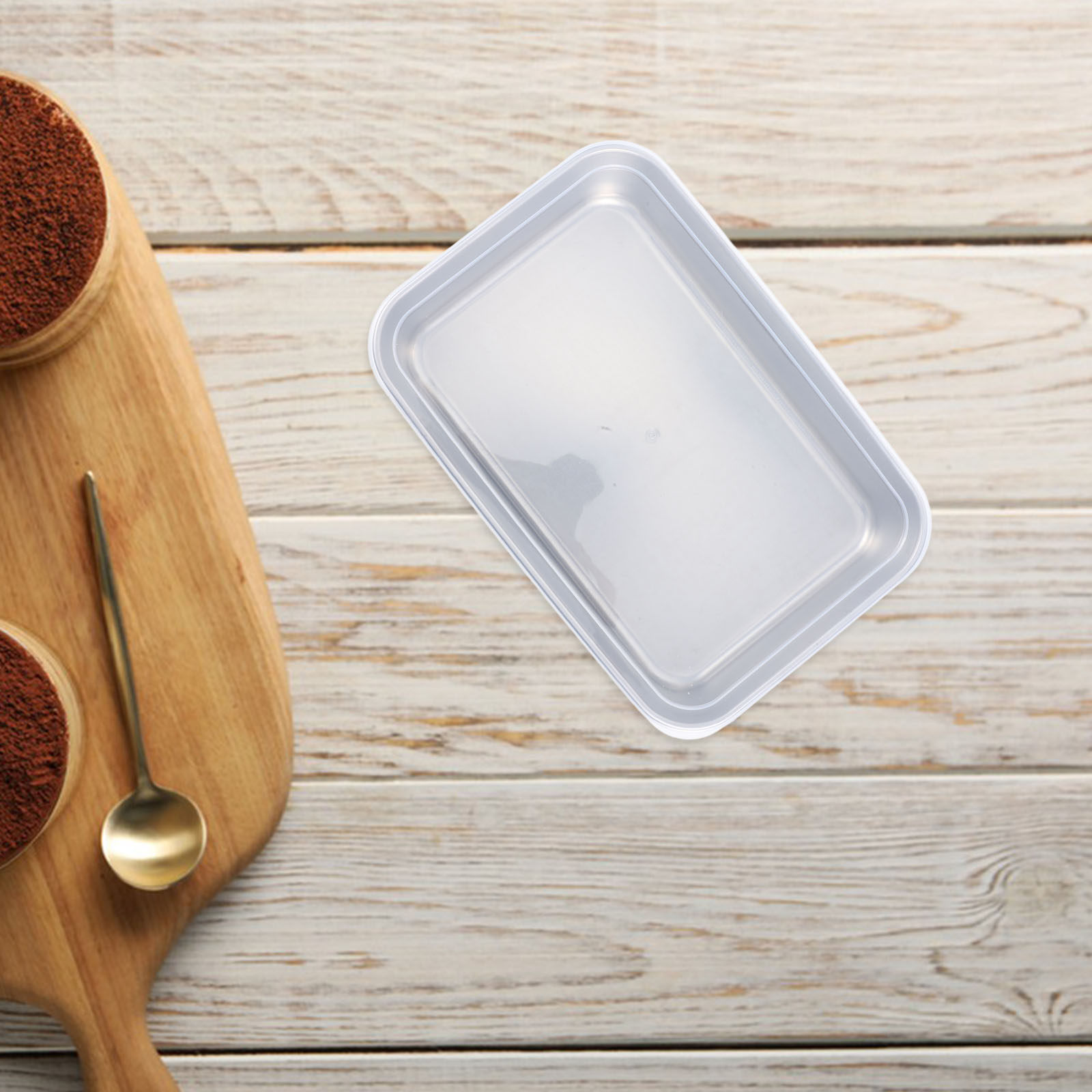 Serving Tray Mold - Stainless Steel Cake Steaming Mold Tiramisu