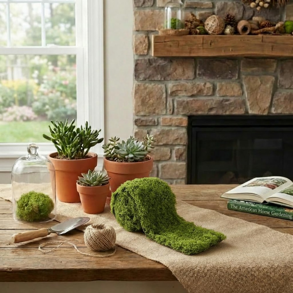 Fake Moss Mat,Artificial Moss  - Terrarium Moss Art 评论和价格