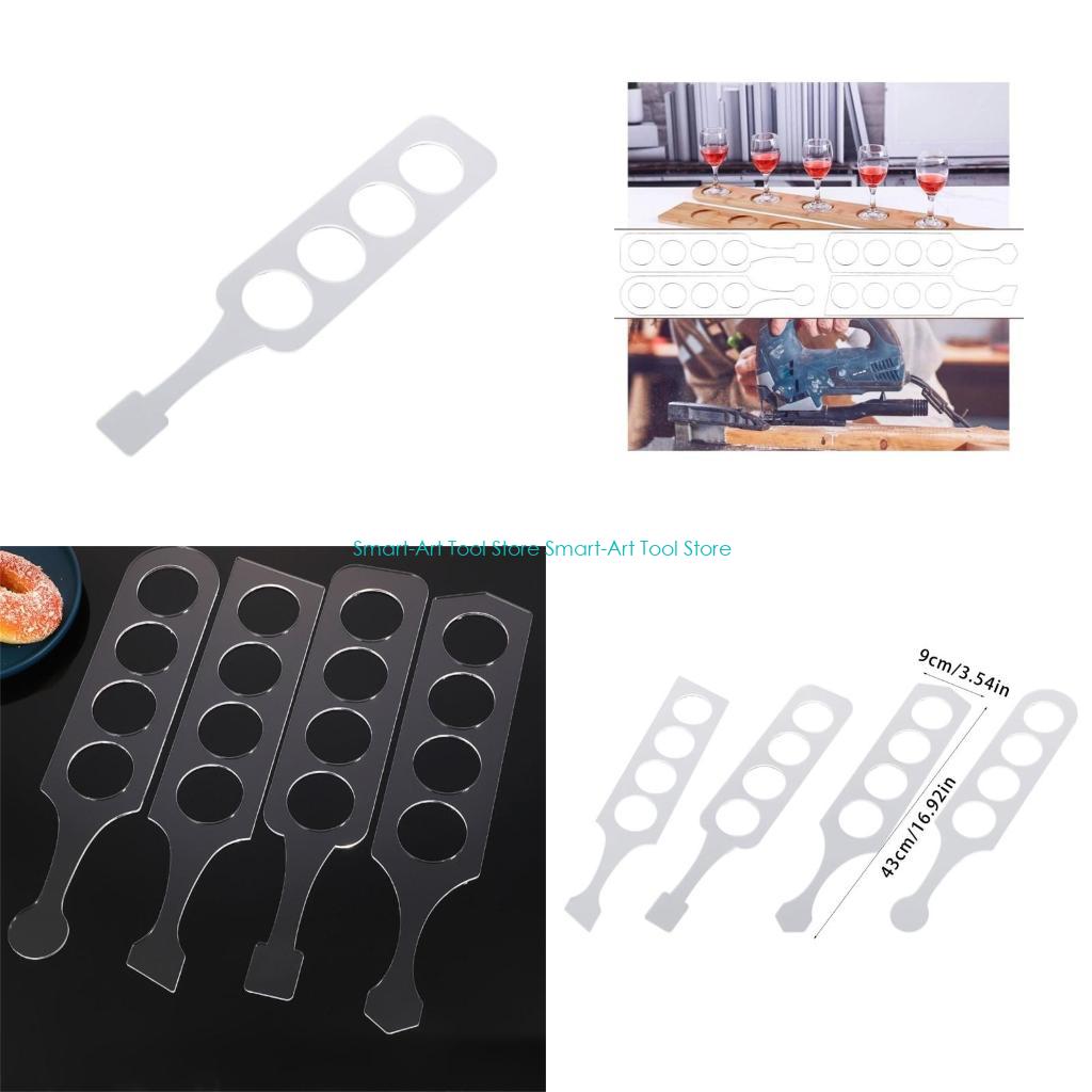 E1PB Acrylic Wine Flight Route - Serving Tray Mold 评论和价格