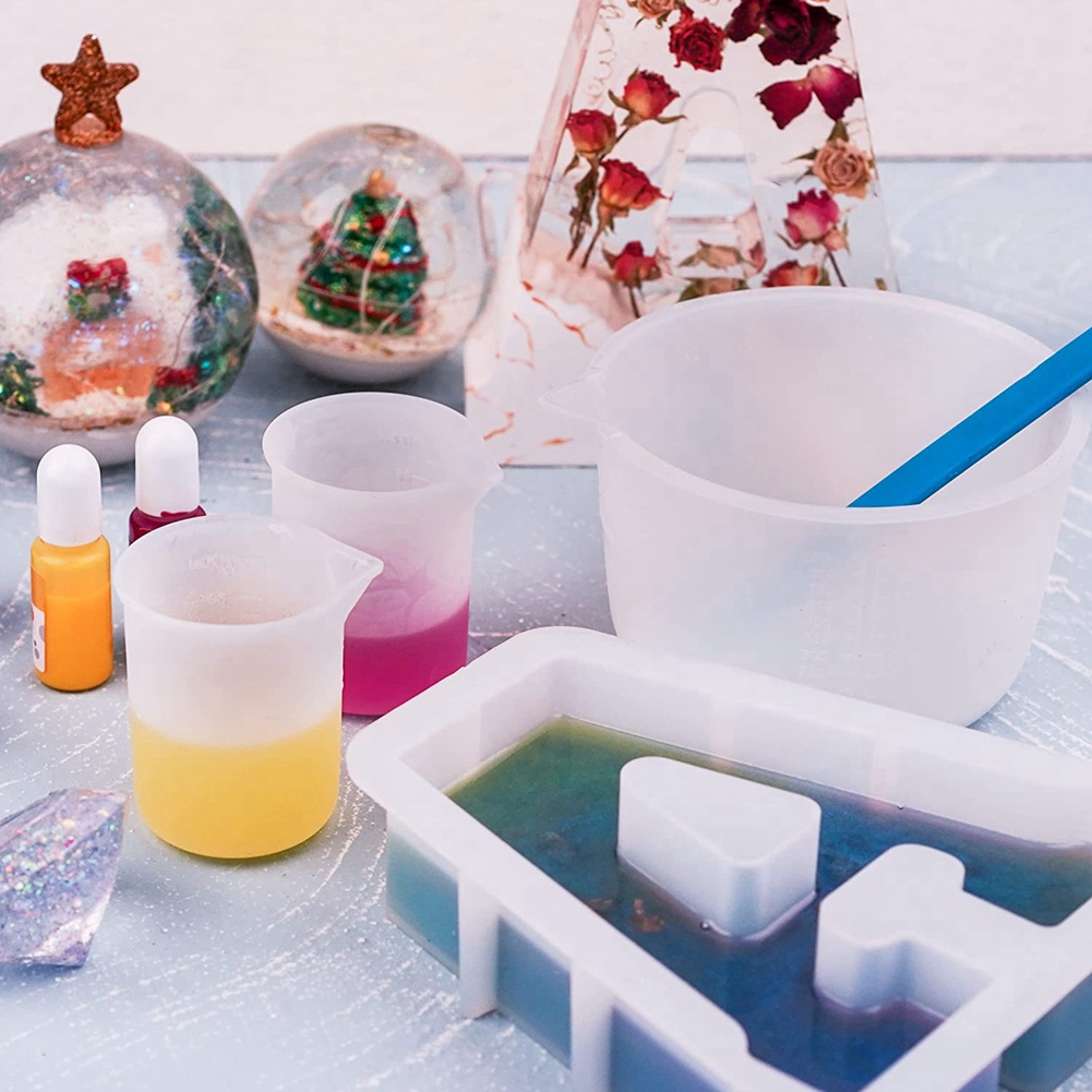 AEE4-600Ml/20Oz Resin Mixing C - Mixing Cup Silicone 评论和价格