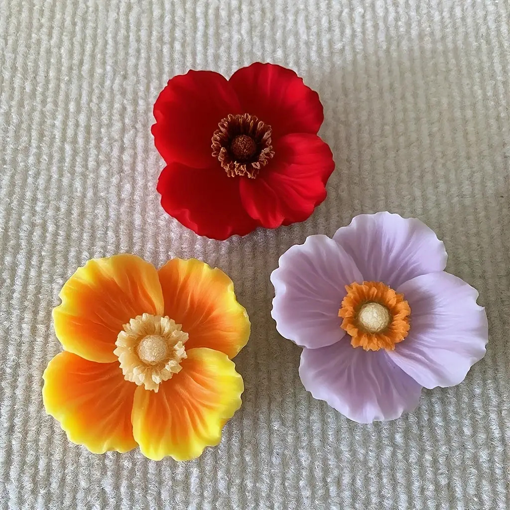 Flower Silicone Candle Mold, C - Resin Craft Ideas 评论和价格