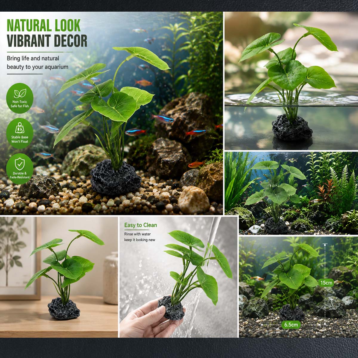 1pc Aquarium Simulation Plant  - Terrarium Moss Art 评论和价格