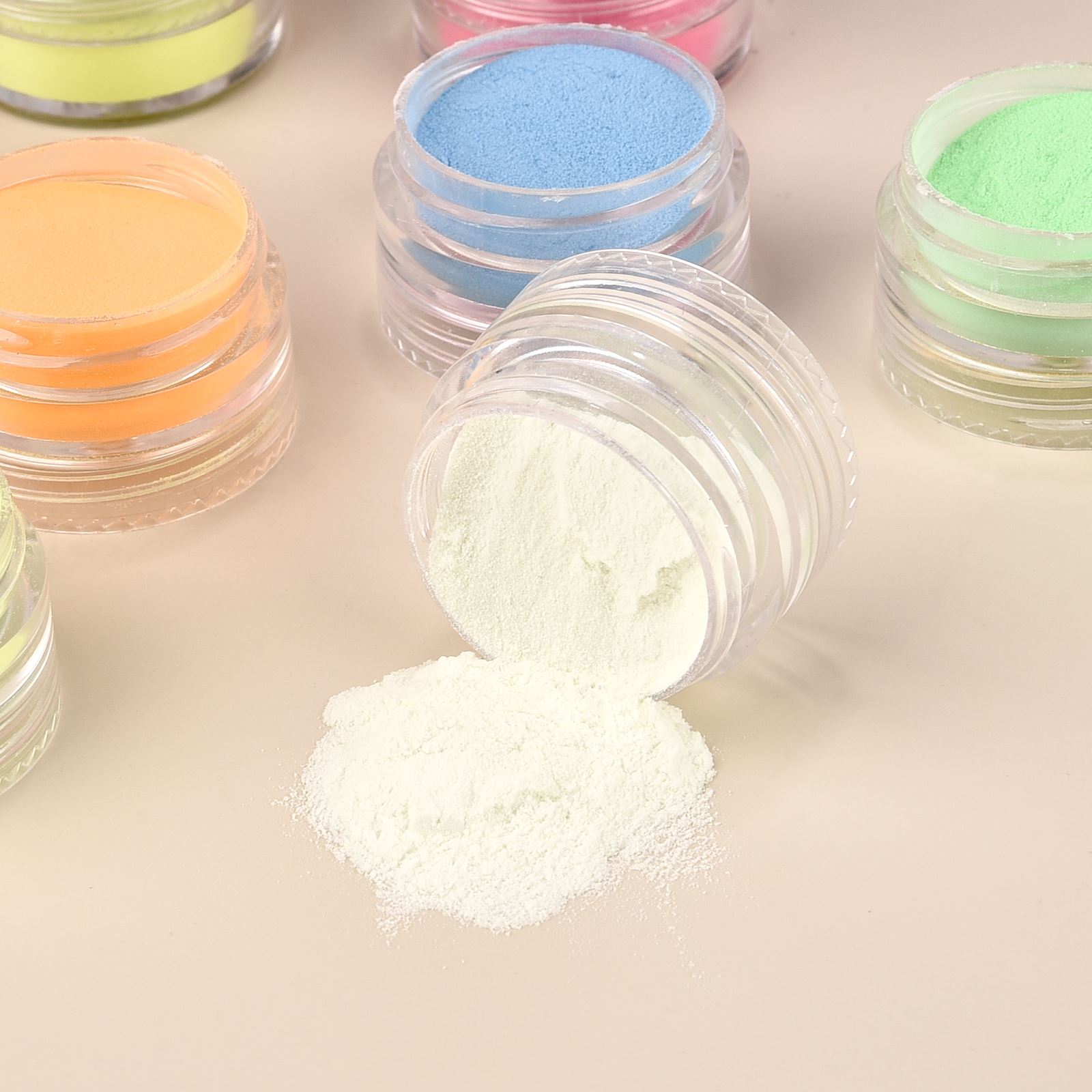 6 Colors Luminous Powder Resin - Resin Pigment Set 评论和价格