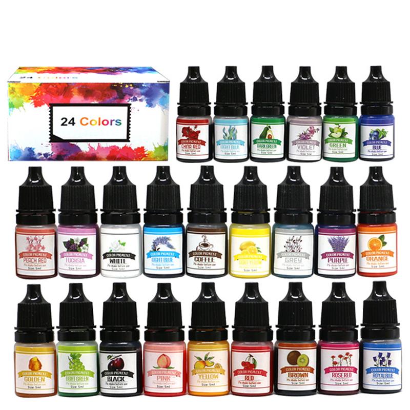 Epoxy Resin Pigments Kit DIY C - Resin Pigment Set 评论和价格