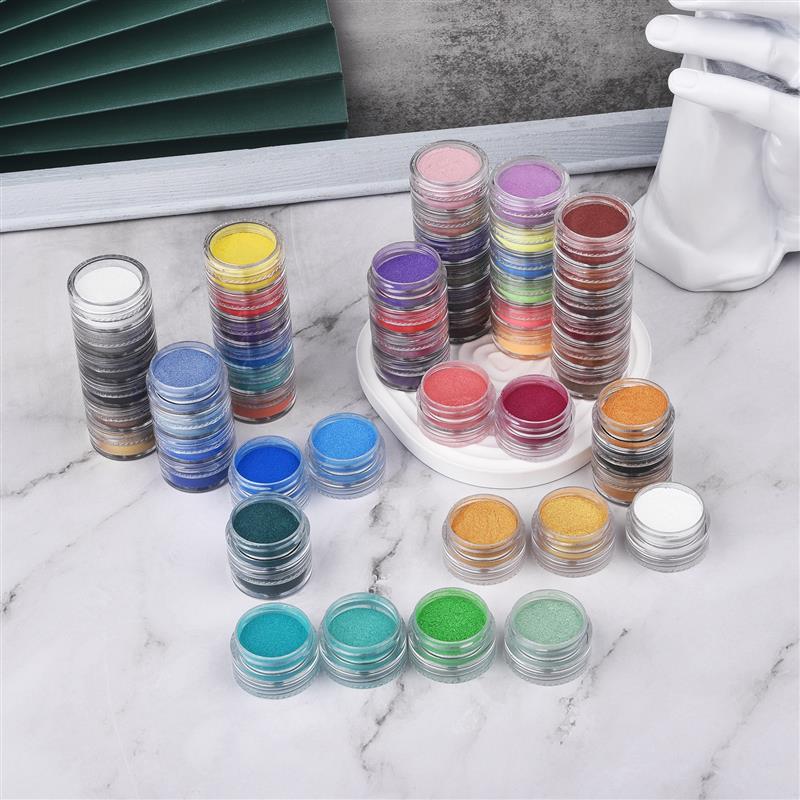 6 Colors/Set Pearlescent Powde - Resin Pigment Set 评论和价格