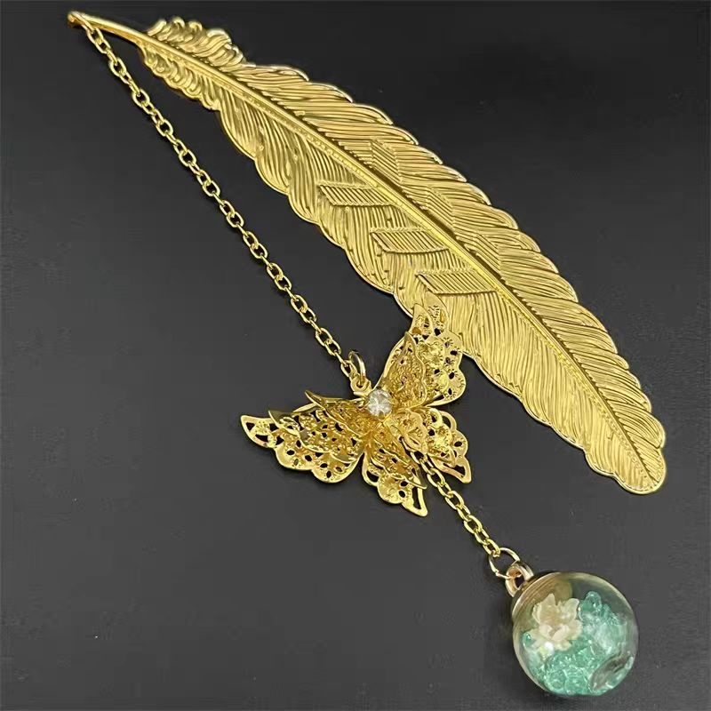 1pc Chinese Style Metal Feathe - Dried Flower Bulk 评论和价格
