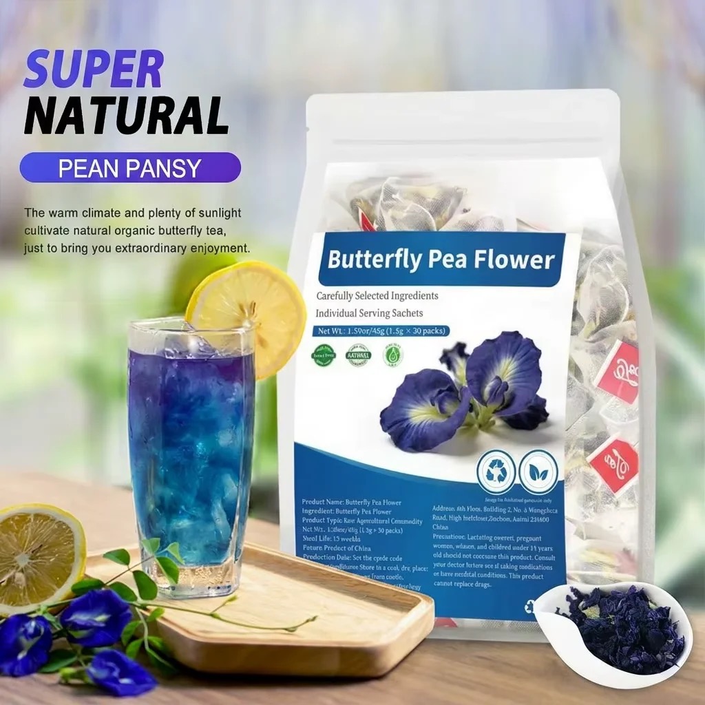 Organic Butterfly Pea Flower T - Dried Flower Bulk 评论和价格