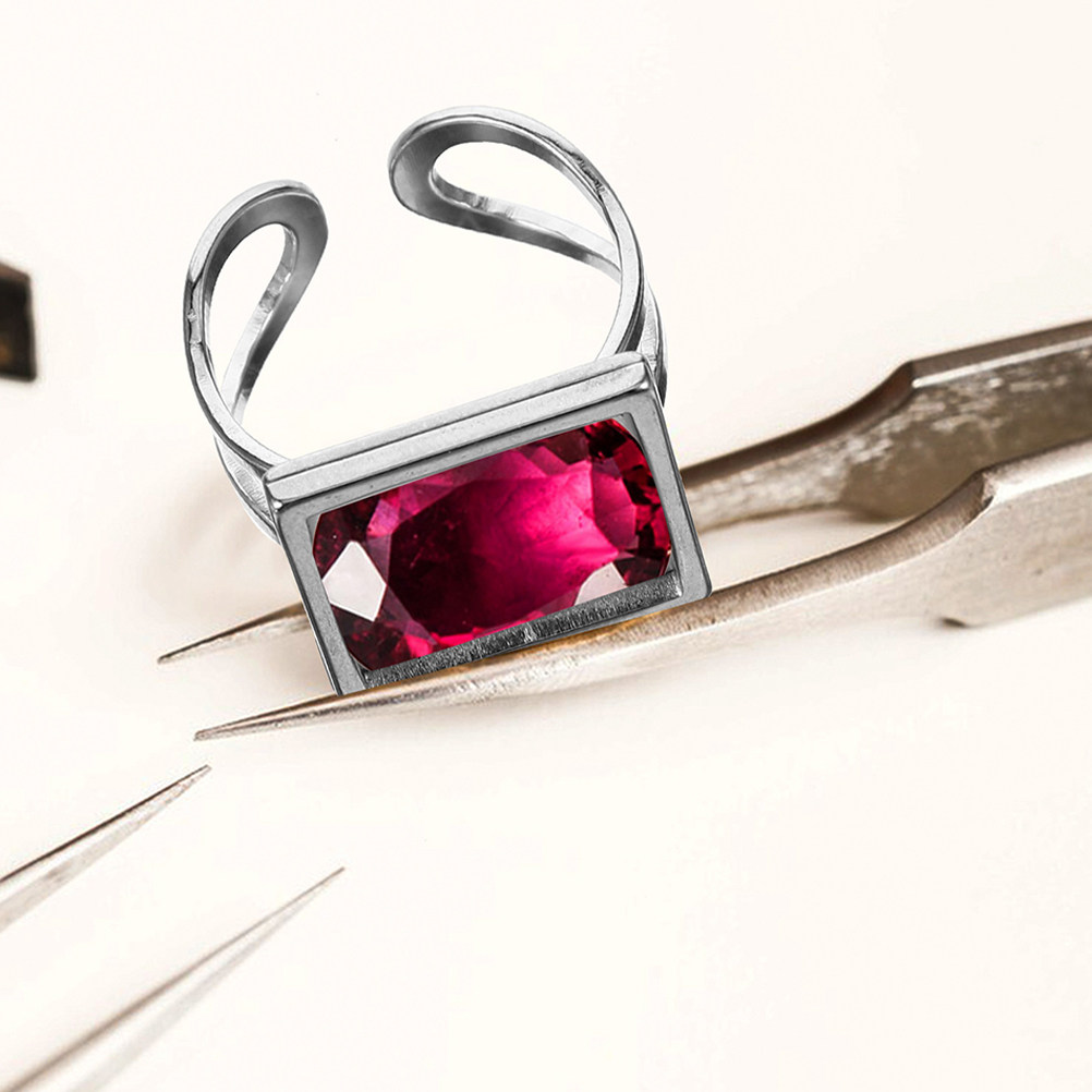 4Pcs Square Bezel Ring Base DI - Crafting Resin 评论和价格