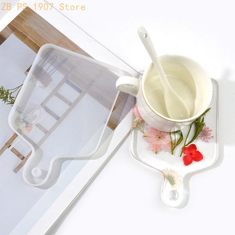 Cup Mat Crystal Mold DIY Handl - Serving Tray Mold 评论和价格