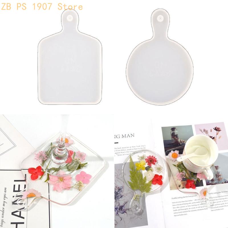 Cup Mat Crystal Mold DIY Handl - Serving Tray Mold 评论和价格