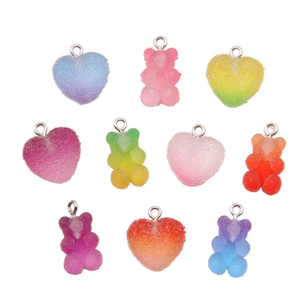 20Pcs Gradient Color Candy Res - Resin Craft Projects 评论和价格