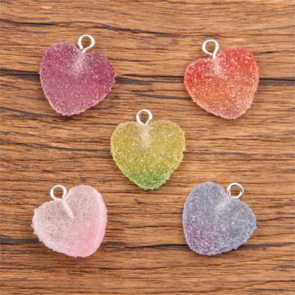 20Pcs Gradient Color Candy Res - Resin Craft Projects 评论和价格