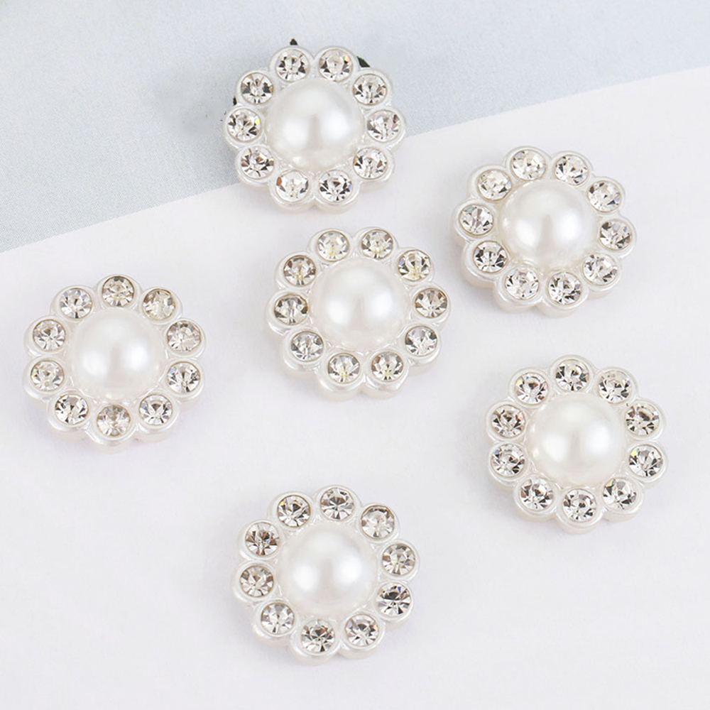 50pcs White Flat Imitation Pea - Flower Preservation Resin 评论和价格