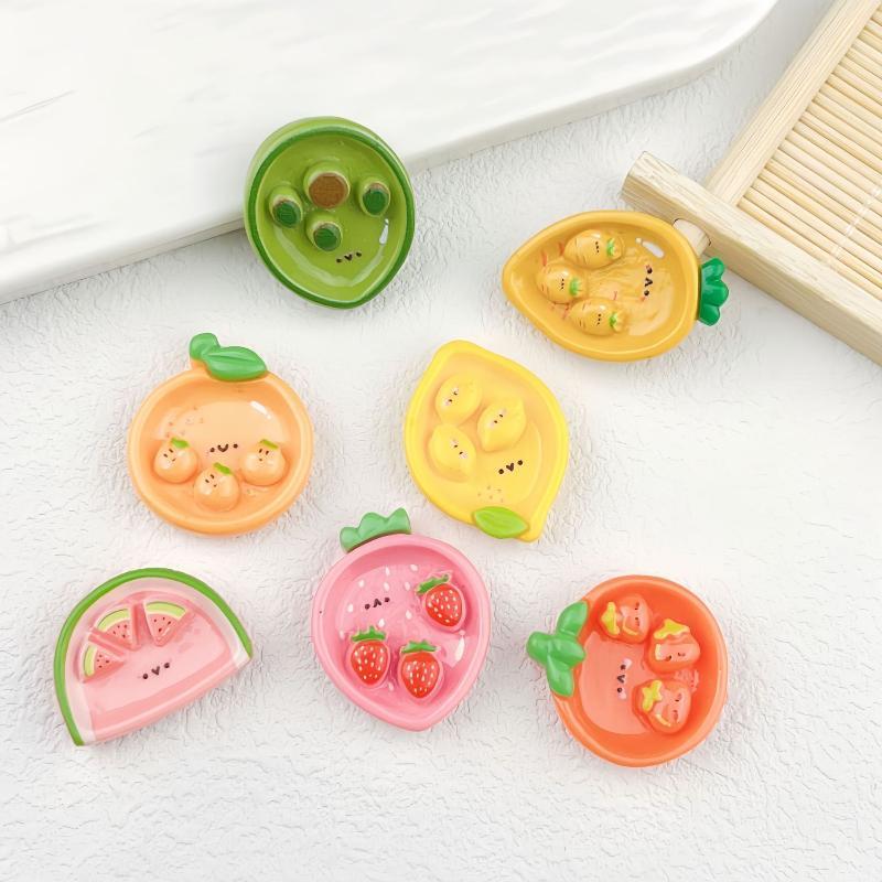 Cute Cartoon Fruit Shaped Resi - Resin Craft Projects 评论和价格