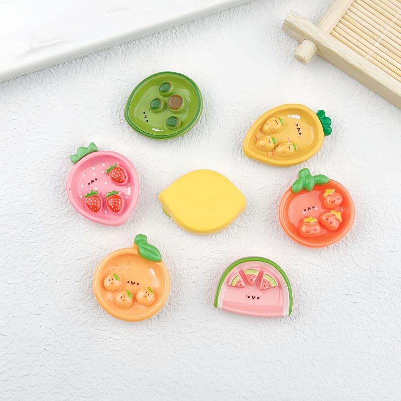 Cute Cartoon Fruit Shaped Resi - Resin Craft Projects 评论和价格